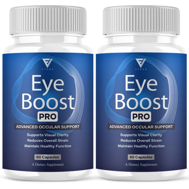 EyeBoost Vision Support Supplement Bottle